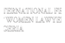Logo for International Federation of Women Lawyers (FIDA) Nigeria Logo for International Federation of Women Lawyers (FIDA) Nigeria
